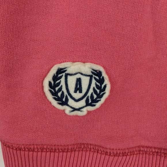 ABERCROMBIE & FITCH Womens 1/2 Zip Pullover Hoodie - Picture 4 of 5